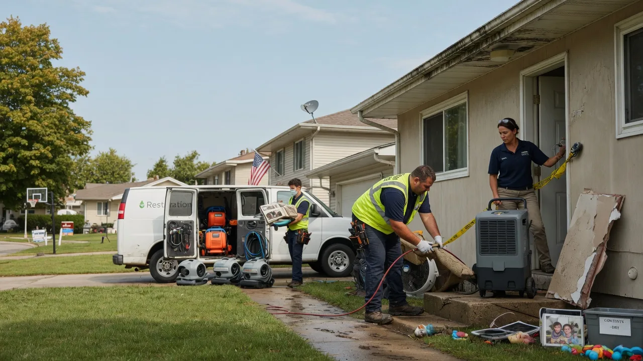 Water Damage Restoration in Medina, ND near me
